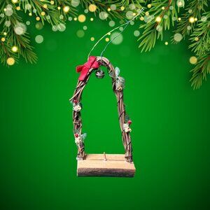 Christmas Fairy Garden Arch Ornament